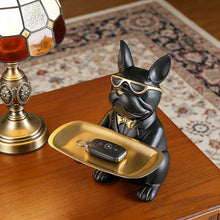Load image into Gallery viewer, Bulldog Guardian Statue &amp; Storage Tray