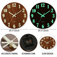 Load image into Gallery viewer, Compact 9-Inch Digital Wall &amp; Table Clock
