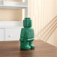 Load image into Gallery viewer, Creative Robot Ceramic Desktop Vase - Artistic Mini Planter