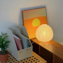 Load image into Gallery viewer, Traditional Japanese Rice Paper Lantern - Minimalist LED Lamp