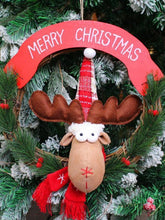 Load image into Gallery viewer, Christmas Household Items Rattan Ring Garland