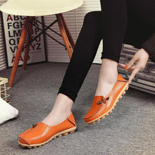 Load image into Gallery viewer, Big Size Soft Multi-Way Wearing Pure Color Flat Loafers