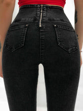 Load image into Gallery viewer, Women Gothic Sexy Hight Waist Jeans Pants