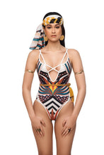 Load image into Gallery viewer, New Totem Print Triangle One-piece Swimsuit