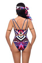 Load image into Gallery viewer, New Totem Print Triangle One-piece Swimsuit