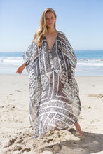 Load image into Gallery viewer, Oversized Chiffon Beach Blouse Holiday Sun Protection Cover-Up