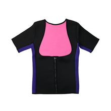 Load image into Gallery viewer, Female Rose Color Sweating Vest Sauna Accelerated Weight Loss