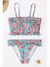 Load image into Gallery viewer, Two-piece Printed Bikini Split Sexy Low Waist Slimming Swimsuit