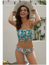 Load image into Gallery viewer, Two-piece Printed Bikini Split Sexy Low Waist Slimming Swimsuit