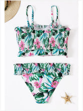 Load image into Gallery viewer, Two-piece Printed Bikini Split Sexy Low Waist Slimming Swimsuit