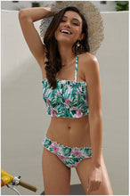 Load image into Gallery viewer, Two-piece Printed Bikini Split Sexy Low Waist Slimming Swimsuit