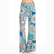 Load image into Gallery viewer, Bohemian Printed Wide Waist Casual Comfortable Wide Leg Yoga Pants