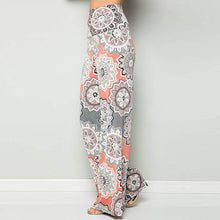 Load image into Gallery viewer, Bohemian Printed Wide Waist Casual Comfortable Wide Leg Yoga Pants