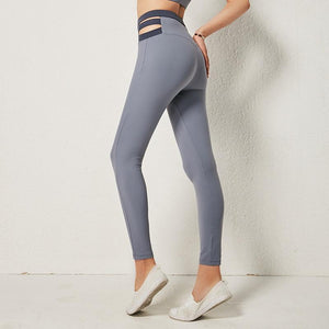 Summer Comfort Show Lean Yoga Pants Women Sweat Dry Peach Hip Gym Pants Lift Hip Sweat Pants