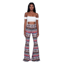 Load image into Gallery viewer, Fashion Pattern Printed Women&#39;s Bootcut Pants