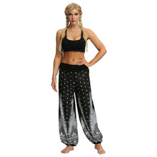 Load image into Gallery viewer, Women Bohemian Digital Printing Feather Fitness Yoga Casual Pants