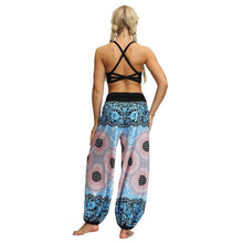 Load image into Gallery viewer, Women Bohemian Digital Printing Feather Fitness Yoga Casual Pants