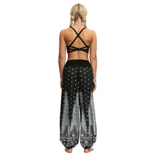 Load image into Gallery viewer, Women Bohemian Digital Printing Feather Fitness Yoga Casual Pants