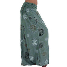 Load image into Gallery viewer, Digital Printed Ethnic Loose Wide-leg Pants