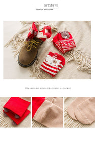 Christmas autumn and winter cartoon  stockings