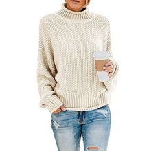 Load image into Gallery viewer, Women Fall/winter New Loose Turtleneck Pullover Plus Size Sweater