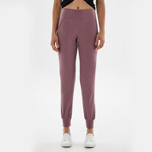 Load image into Gallery viewer, Women&#39;s yoga pants high-waist slim-fit jogging sweatpants
