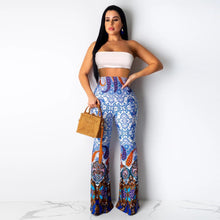 Load image into Gallery viewer, Fashion Pattern Printed Women&#39;s Bootcut Pants