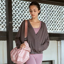 Load image into Gallery viewer, Yoga Sportswear New Solid Color Fitness and Leisure Yoga Clothes Women&#39;s Outdoor Running Sweater Hoodie Long Sleeve Coat