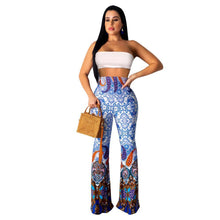 Load image into Gallery viewer, Fashion Pattern Printed Women&#39;s Bootcut Pants