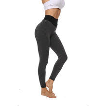 Load image into Gallery viewer, New net red European and American style peach hip body high waist beautiful hip sports tights seamless hip fitness yoga pants