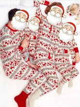 Load image into Gallery viewer, Family Christmas pajams printing set Xmas family suit -4