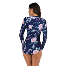 Load image into Gallery viewer, Female  Hot Spring Swimsuit Diving Suit Surfsuit One-piece Long Sleeve wetsuit