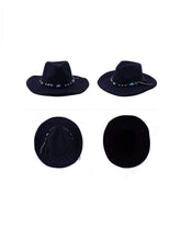 Load image into Gallery viewer, Wollen Gem Western Cowboy Hat Accessories