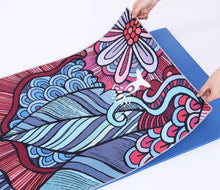 Load image into Gallery viewer, Portable Printed Yoga Towel non-slip Design Supports Custom Pattern Design Digital Printed Yoga Towel Yoga Mat 56