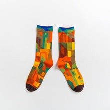Load image into Gallery viewer, Designer socks children boneless sewing head pop style small Red Book Women&#39;s cotton socks