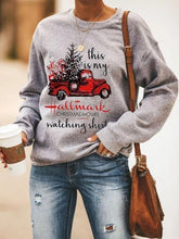 Load image into Gallery viewer, Christmas Hooded Sweater Loose 3D Print Top
