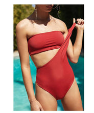 Load image into Gallery viewer, New Sexy Solid Color One-piece Swimsuit