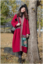 Load image into Gallery viewer, Winter ethnic wind oversize women&#39;s cotton-padded jackets