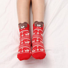 Load image into Gallery viewer, Christmas autumn and winter cartoon  stockings