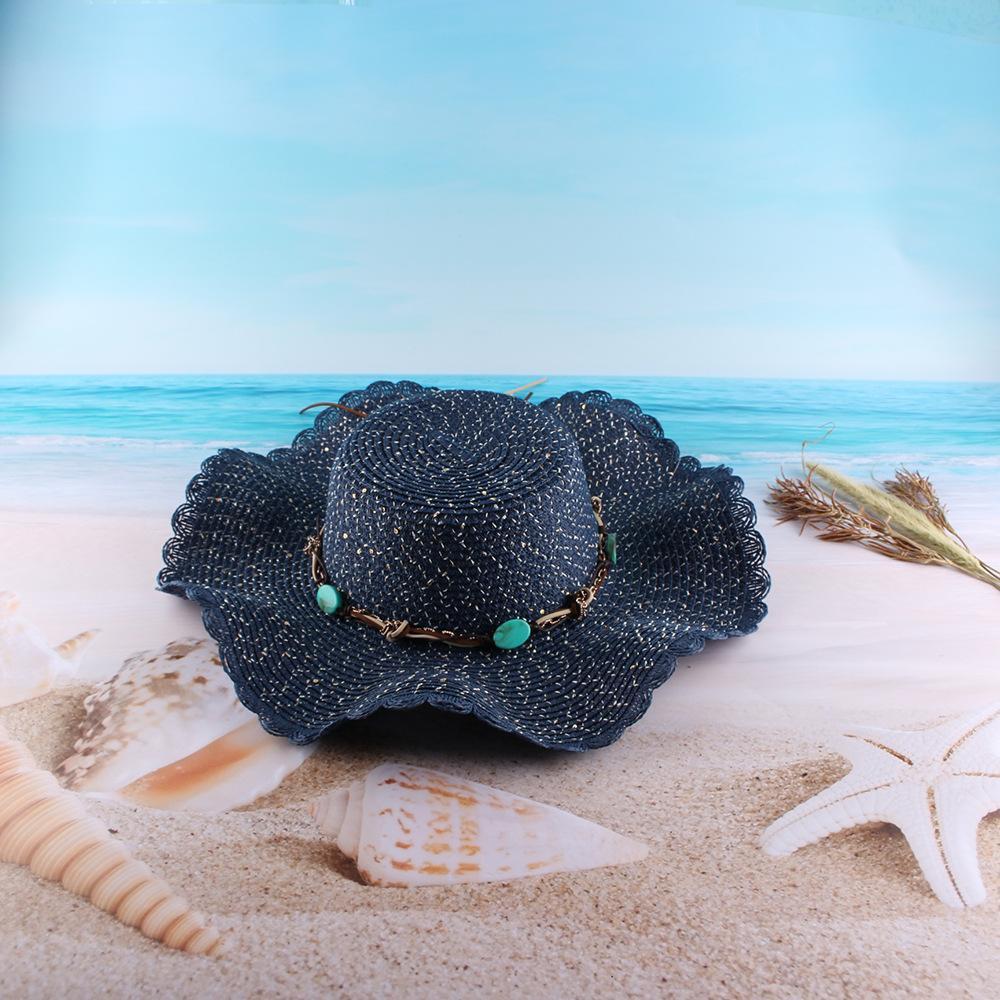 New Spring And Summer Outdoor Sun Protection Big-edge Sun Hat