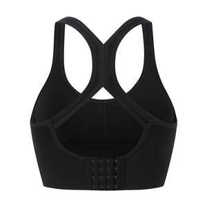 Yoga vest breathable gathers fitness professional bra sports underwear female shock-proof running bra