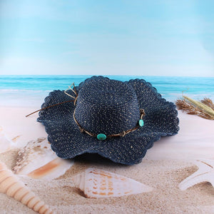 New Spring And Summer Outdoor Sun Protection Big-edge Sun Hat