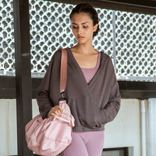 Load image into Gallery viewer, Yoga Sportswear New Solid Color Fitness and Leisure Yoga Clothes Women&#39;s Outdoor Running Sweater Hoodie Long Sleeve Coat