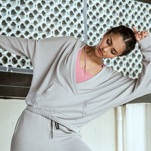 Load image into Gallery viewer, Yoga Sportswear New Solid Color Fitness and Leisure Yoga Clothes Women&#39;s Outdoor Running Sweater Hoodie Long Sleeve Coat