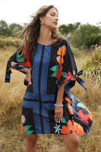 Load image into Gallery viewer, Fashion Fluffy Loose Dress Round Neck Bat Sleeve Women&#39;s Dress