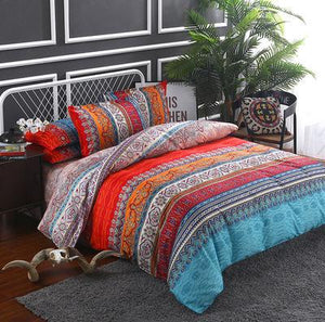 Hot Sale Bohmian Bed Three-piece Set of New National Wind Bedding Size Bed