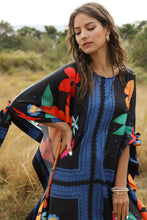 Load image into Gallery viewer, Fashion Fluffy Loose Dress Round Neck Bat Sleeve Women&#39;s Dress