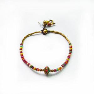 New Boho Ethnic Style Jewelry Nepal Bracelet Retro Creative DIY Wax Rope Woven Jewelry