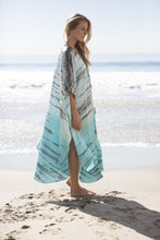 Load image into Gallery viewer, Beach Robes Seaside Vacation Blouse Cover Up Maxi Dress