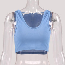 Load image into Gallery viewer, U-neck Bare Midriff Sports Bras